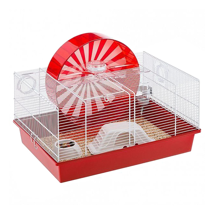 ПР0037902 Клетка для грызунов Coney Island для хомяков, белая 51х37х37см FERPLAST  - Вид №1