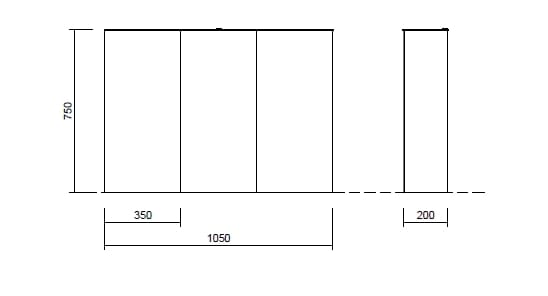 Стальная корзина для мусора для утилизации отходов Studio Città ECO BIN SLIM ARCH-00088129 - Вид №8