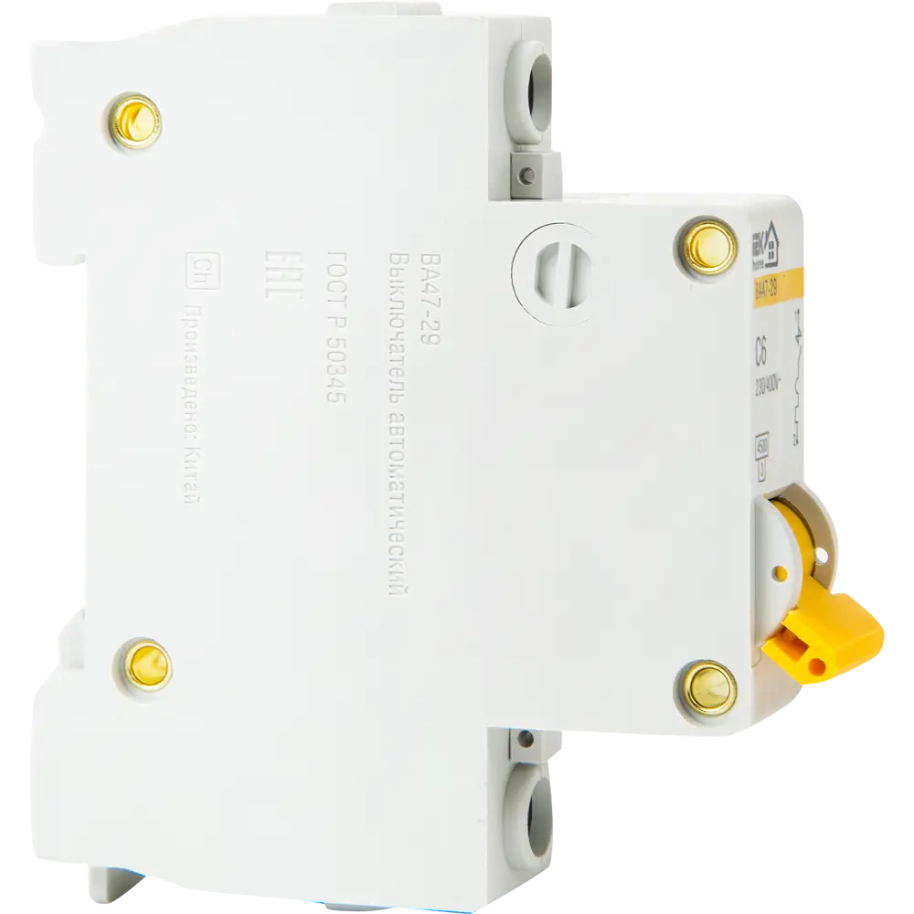 Автоматический выключатель IEK Home ВА47-29 для защиты электросети 18072344 STLM-0009399 - Вид №3