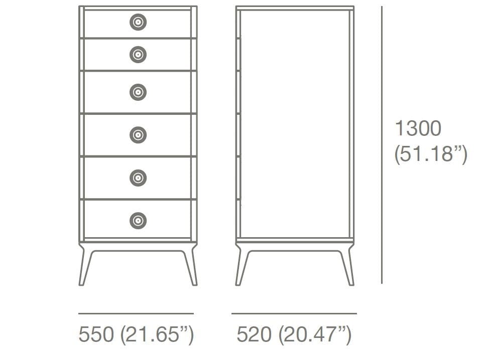 Комод из дуба Case Valentine ARCH-00089024 - Вид №2