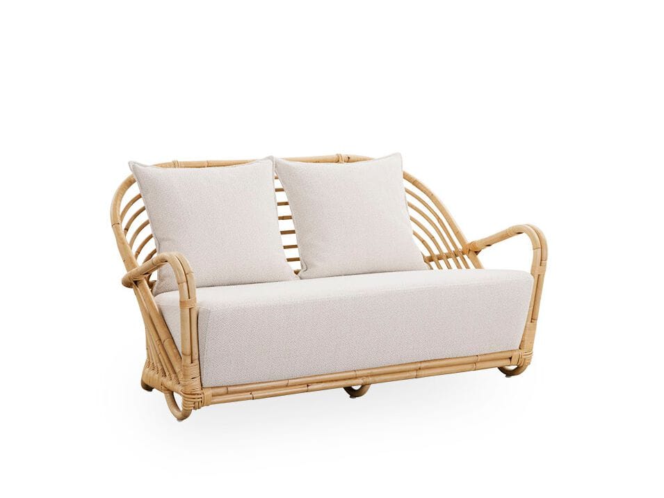 2-местный плетеный и тканевый диван Sika Design ICONS ARCH-00073840