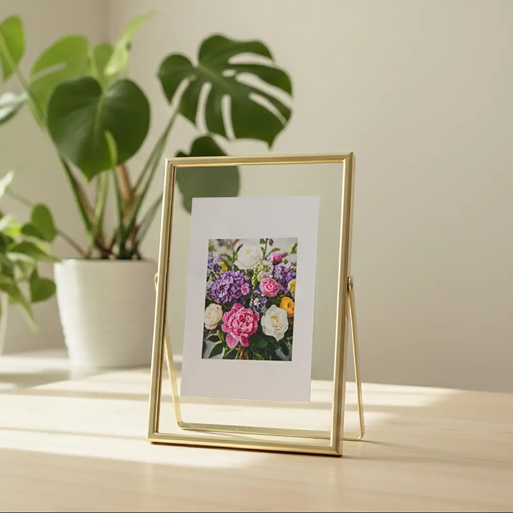 Рамка без паспарту Мирам 13x18 см цвет золотой STLM-2024373 - Вид №2