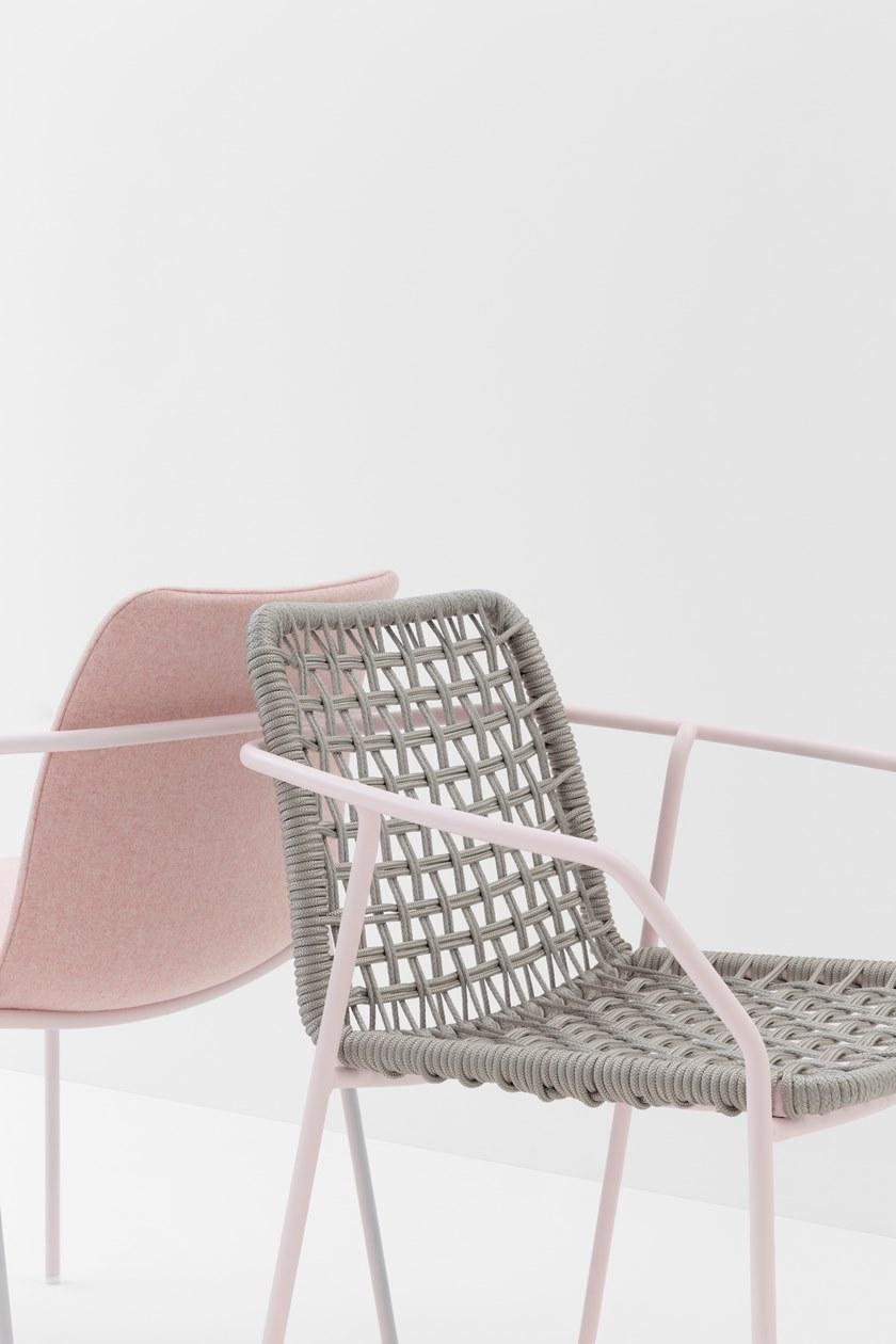 Billiani Кресло из металла и морского троса Sey 691 - Вид №4