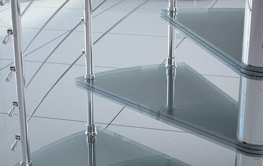 MOBIROLO Винтовая лестница из стали и стекла sun-id-1450963 - Вид №3