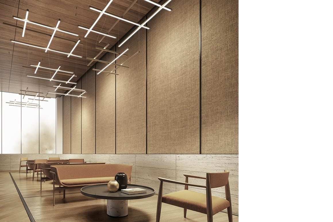 Алюминиевый светодиодный подвесной светильник Panzeri Hilow ARCH-00145728 - Вид №3