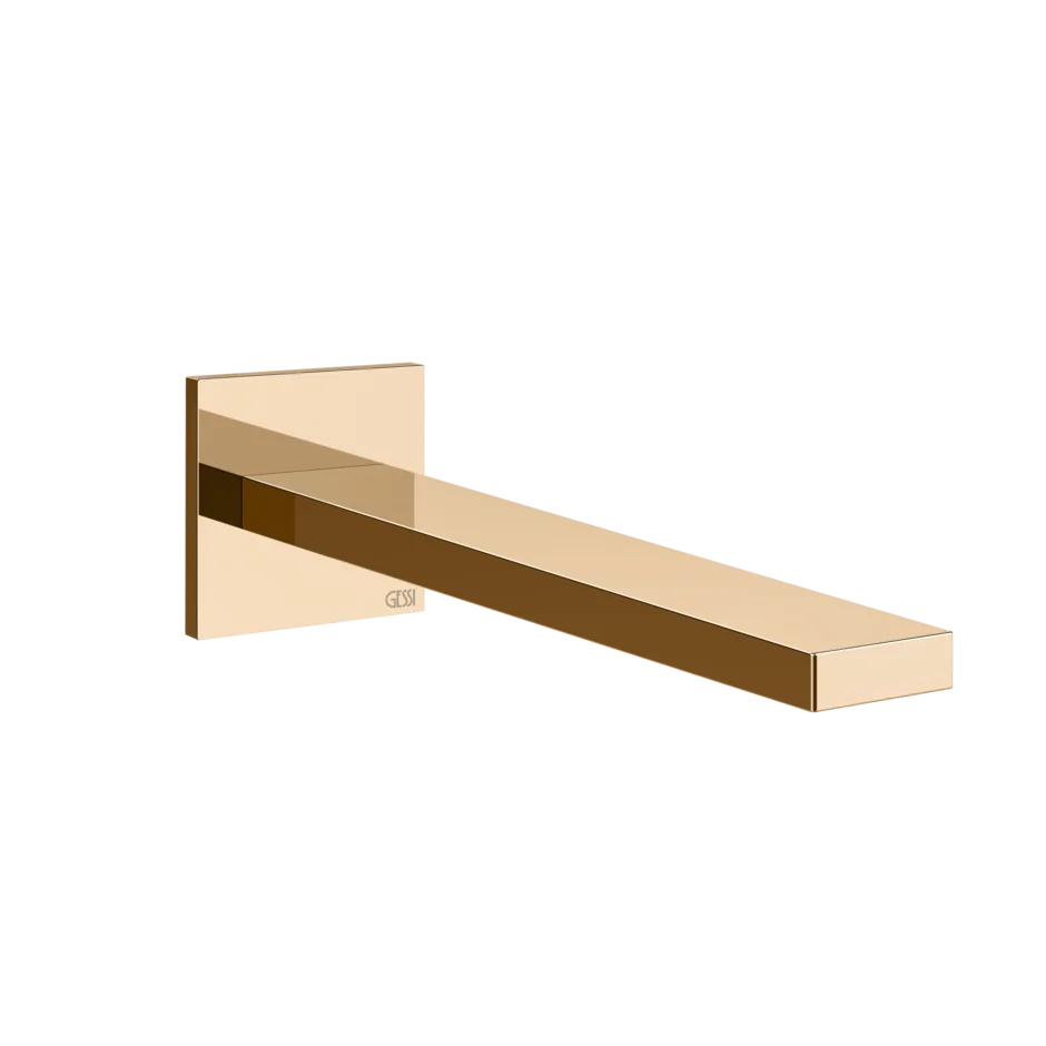 Носик для умывальника 73104 735 Gessi Inverso ТЕПЛАЯ БРОНЗА PVD 73104735