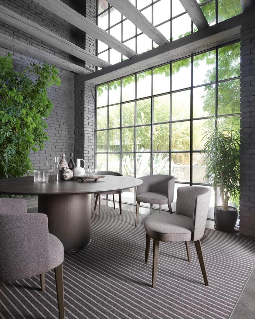 Potocco Стул из ткани с подлокотниками Lèna 903/p Lena - Вид №2