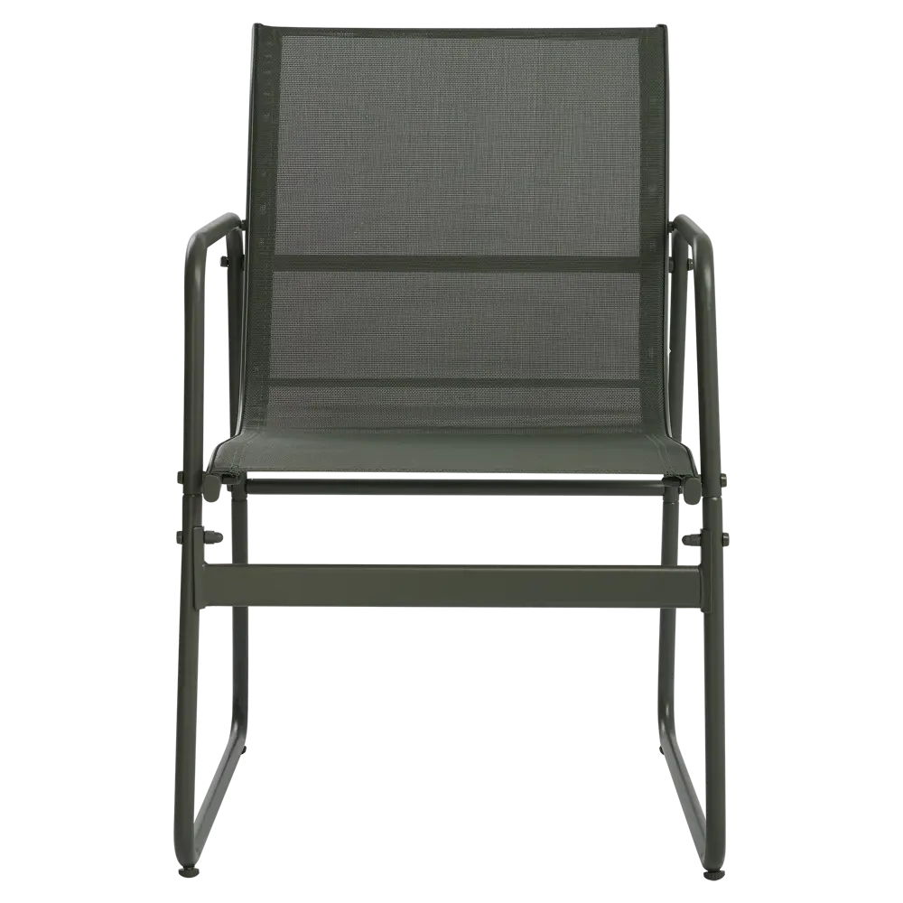 Садовое кресло без подушки BEGINIA Tomari 2 шт 50x60x82.5 см сталь цвет зеленый STLM-2140393 - Вид №8