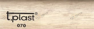 Заглушка правая для плинтуса 070 Дуб беленый T-PLAST 2541029