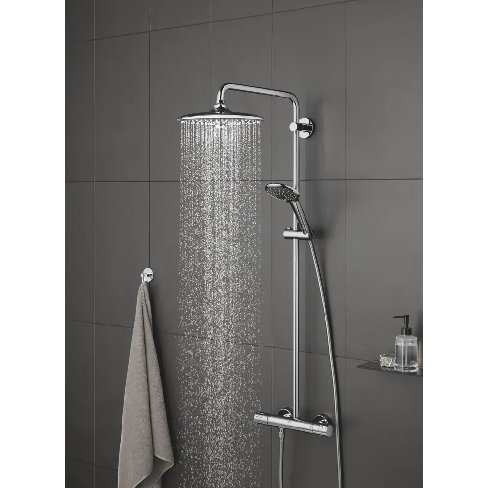 Лейка для верхнего душа Grohe Vitalio Joy 3 режима цвет хром 81971366 STLM-2190451 - Вид №2