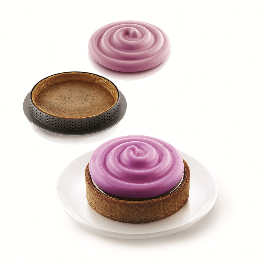 25.273.13.0065 Набор для приготовления пирожных mini tarte twist Silikomart  - Вид №6