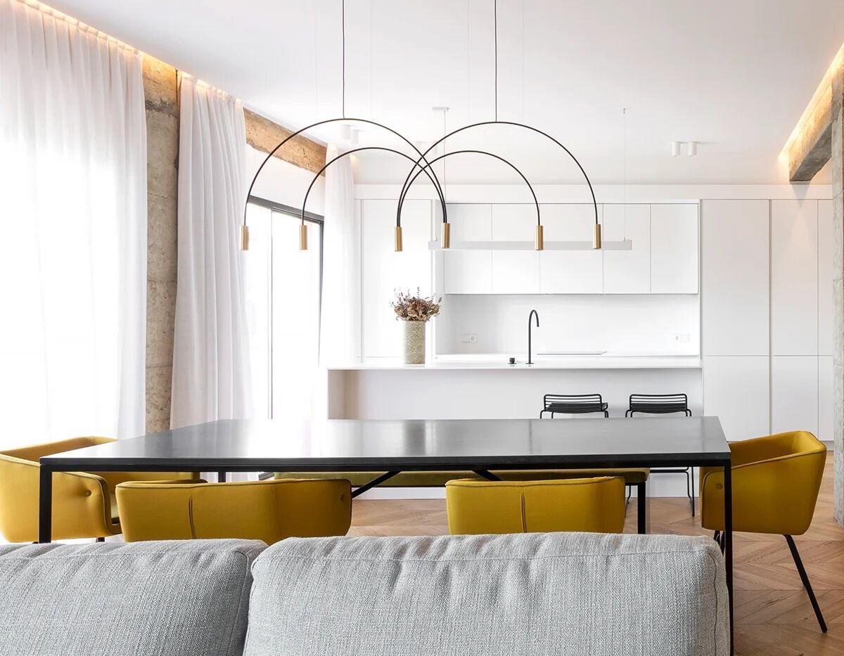 Алюминиевая светодиодная люстра Estiluz Volta ARCH-00046292 - Вид №8