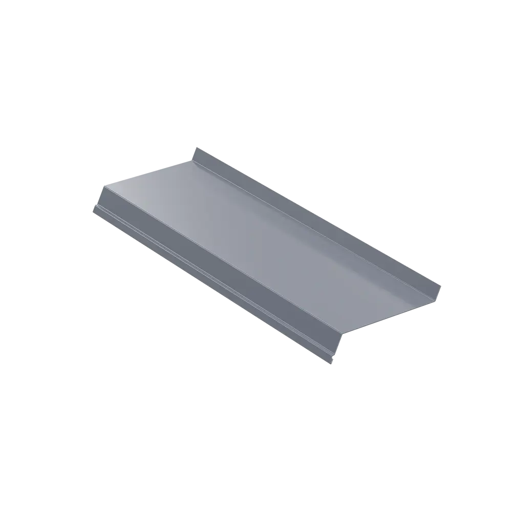 Отлив 100x2000 мм цвет темно-серый ВЕГА STLM-2133278 - Вид №1