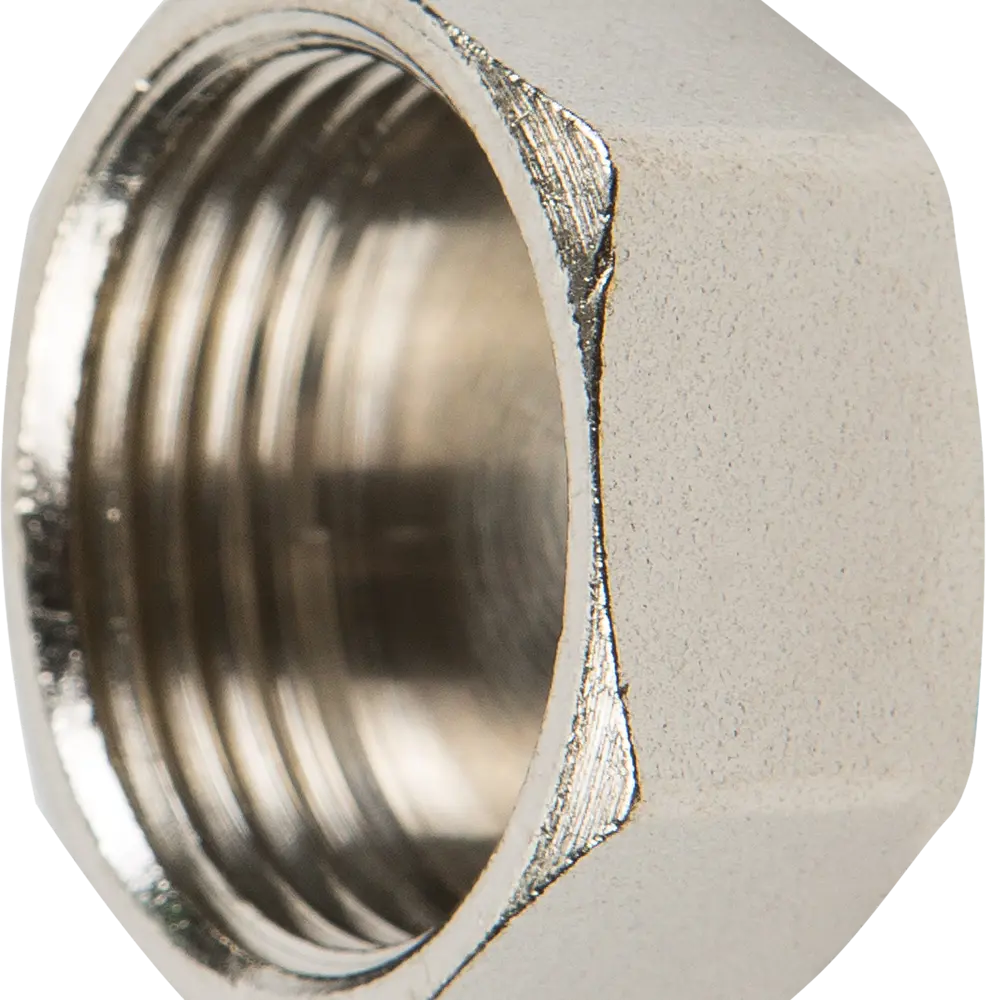 Заглушка Valtec внутренняя резьба 3/4" никелированная латунь 10513299 STLM-2155658  - Вид №1