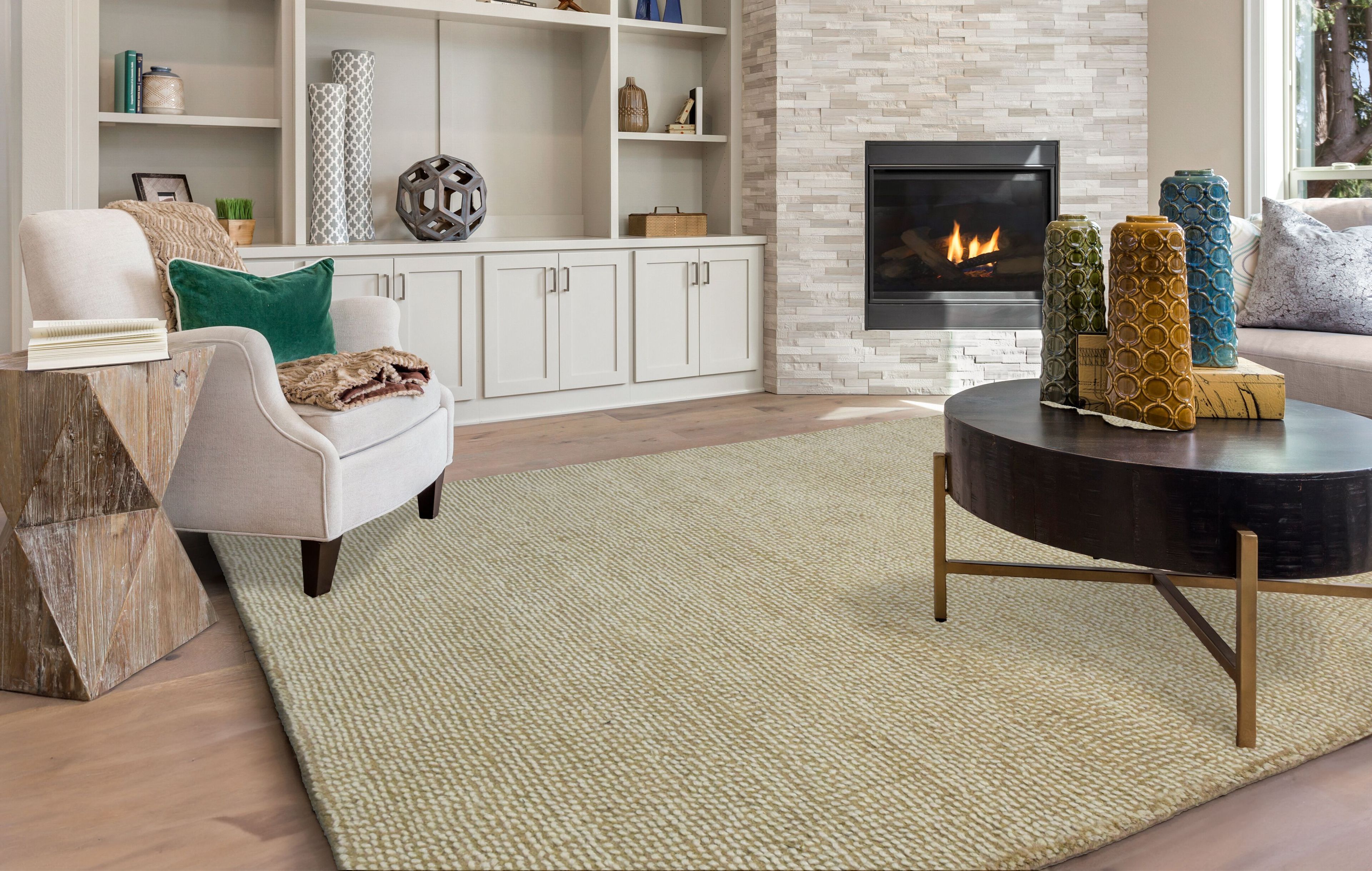 Сплошной цвет прямоугольный ковер Ademi Exclusive ARCH-00081088 - Вид №2