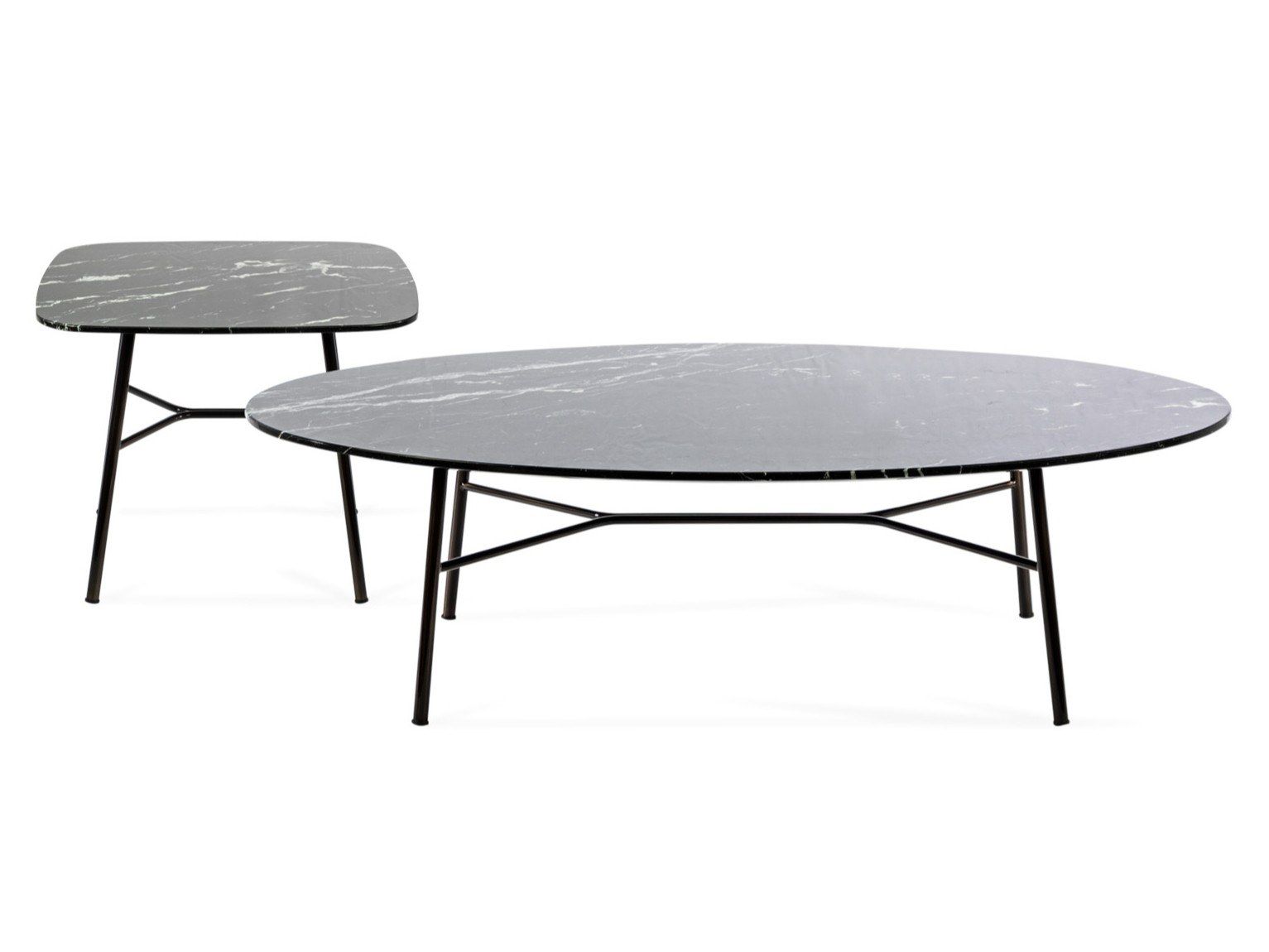 Квадратный мраморный журнальный столик TrabA' YUKI ARCH-00119709 - Вид №3