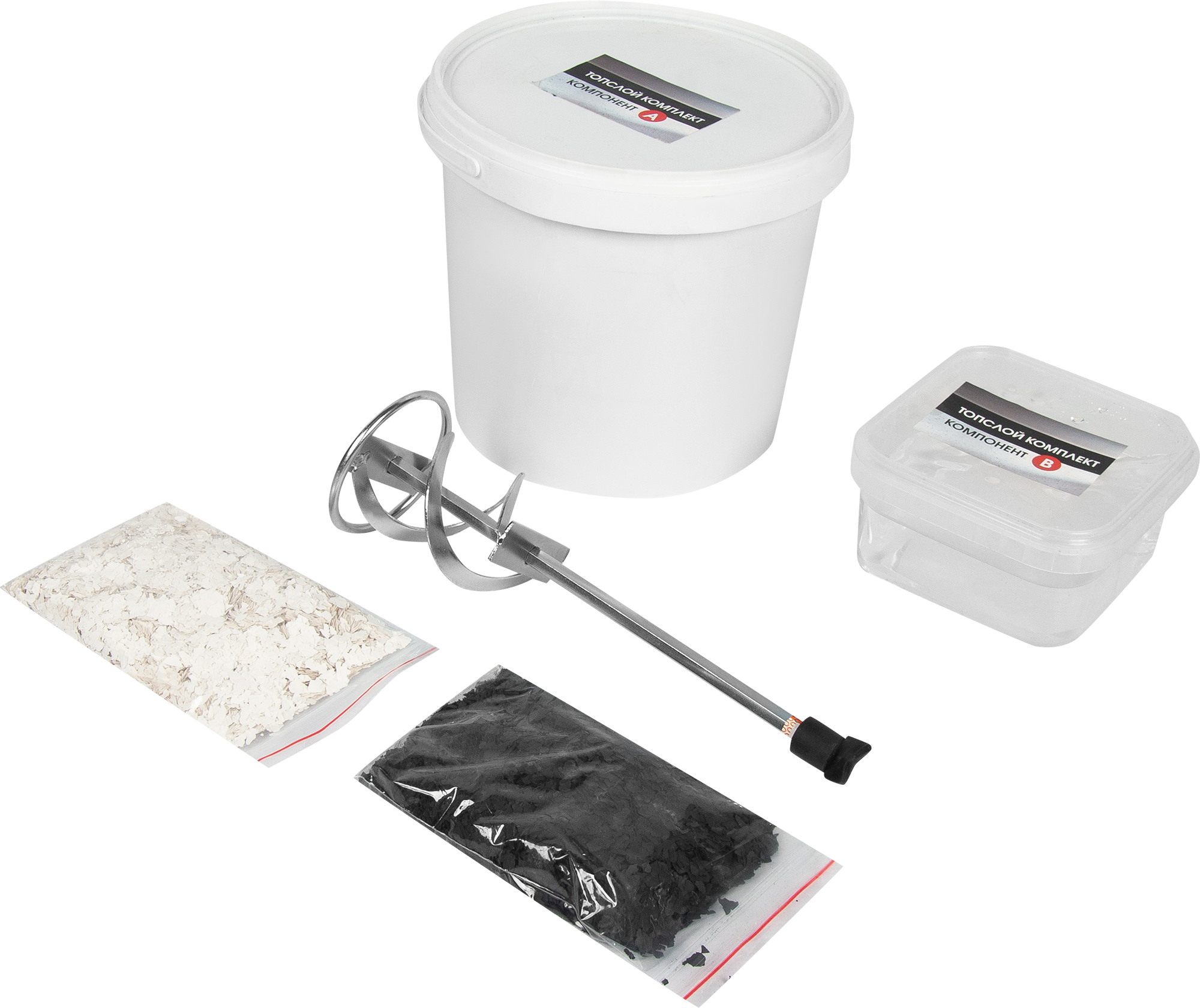 82638764 Комплект для устройства напольного покрытия Топслой цвет серый 10 м2 STLM-0032580 PERFEKTA  - Вид №1