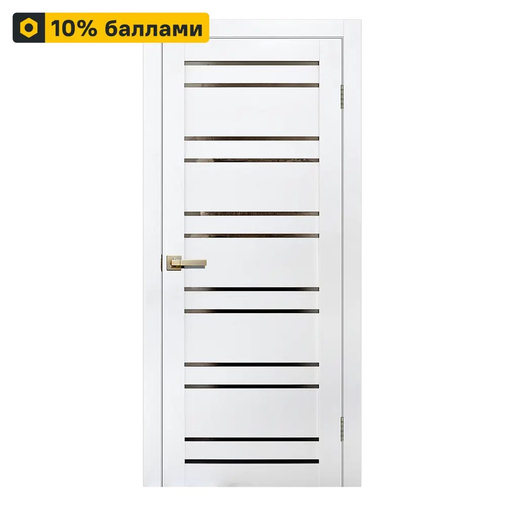 Межкомнатная дверь ARTENS Уна с остеклением 60×200 см 83859949 STLM-0045066