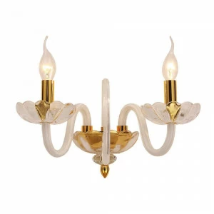 Бра настенное золотистое Lumien Hall "Дайом" 2023/2W-WTGD LUMIEN HALL СВЕЧА 00-3931588 Золото