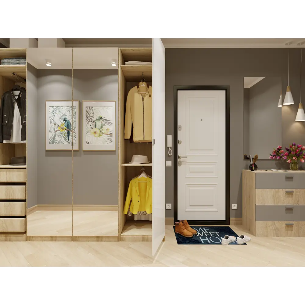 Плинтус потолочный полистирол ударопрочный NMC C1-RU белый 50x50x2000 мм STLM-2172799 - Вид №5