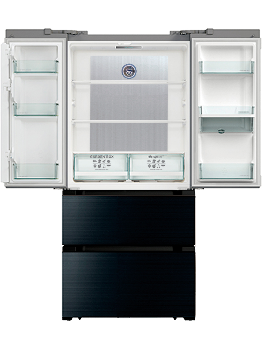 5331379 Холодильник многодверный   Kaiser KS 80420 RS черный STDN-0077935 - Вид №1