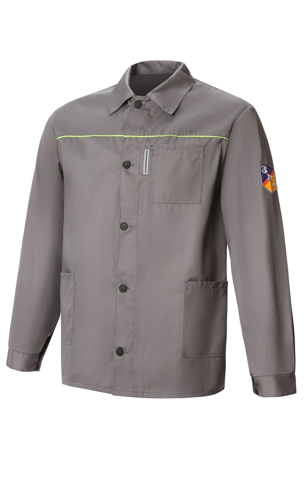 65436 Костюм "Труд" рабочий темно-серый  Летняя спецодежда  размер 64-66/170-176  - Вид №1