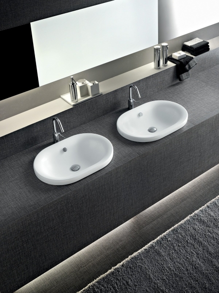 Y0YU01 Умывальник столешница Daytime 62 Hatria 