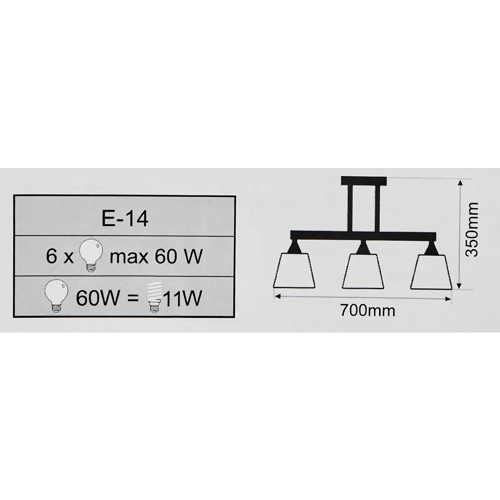 СВЕТУС Люстра потолочная «Люкс» — элегантное черное освещение для гостиной 83147384 STLM-0039327 - Вид №7
