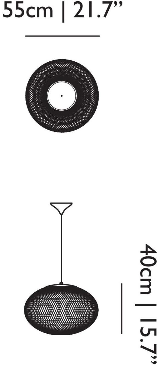 moooi Светодиодный подвесной светильник из стекловолокна sun-id-1494400 - Вид №2