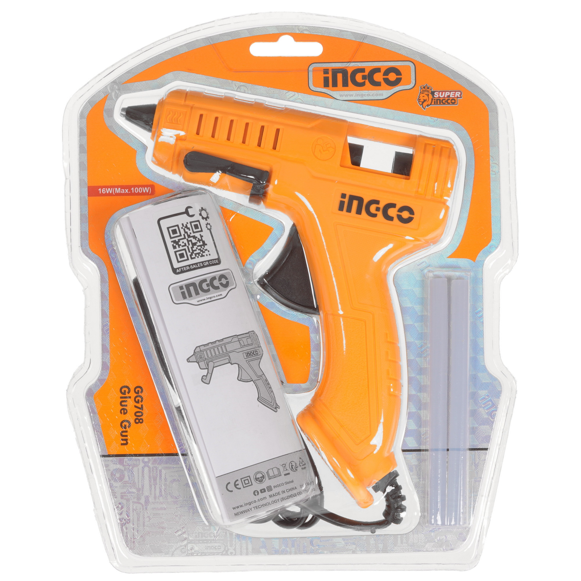 Клеевой пистолет INGCO GG708 9213757 STDN-0127693