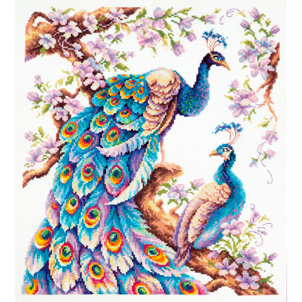 064-06 Во всей красе! Набор для вышивания Чудесная Игла 32 х 36 см Чудесная игла 