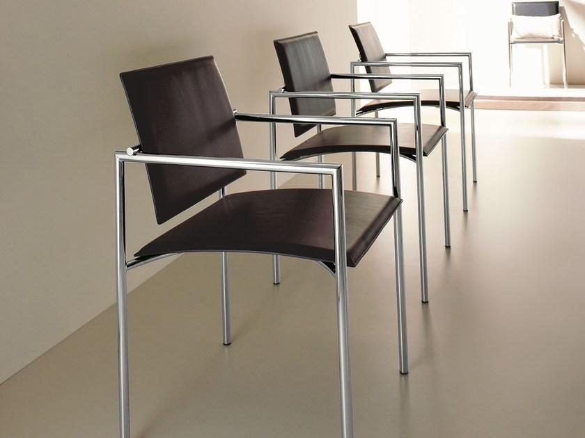 Italy Dream Design Кожаное кресло с подлокотниками sun-id-1365338 - Вид №1