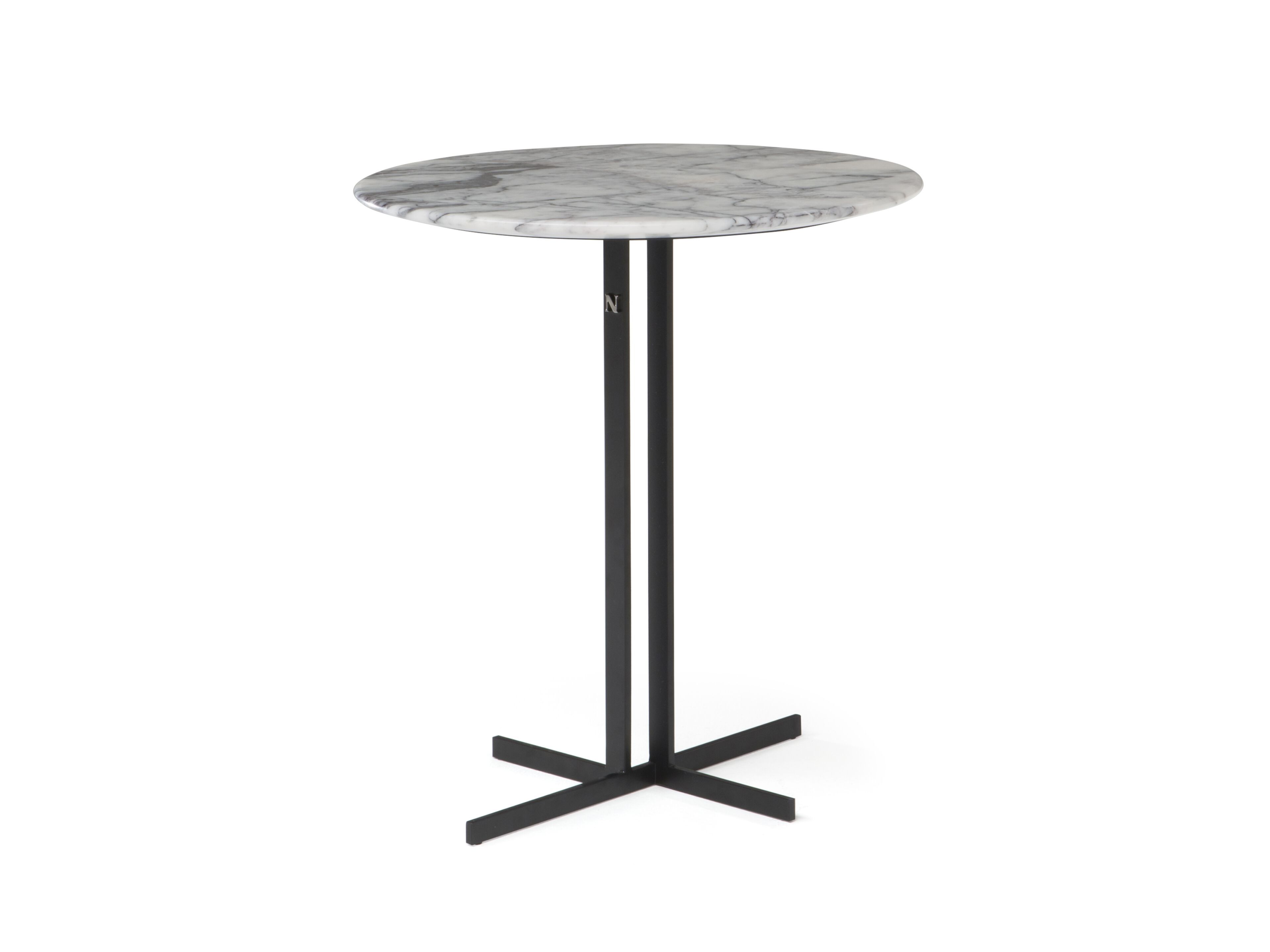 Круглый журнальный столик с мраморной столешницей для гостиной Natuzzi Italia ESTRO ARCH-00147894 - Вид №3