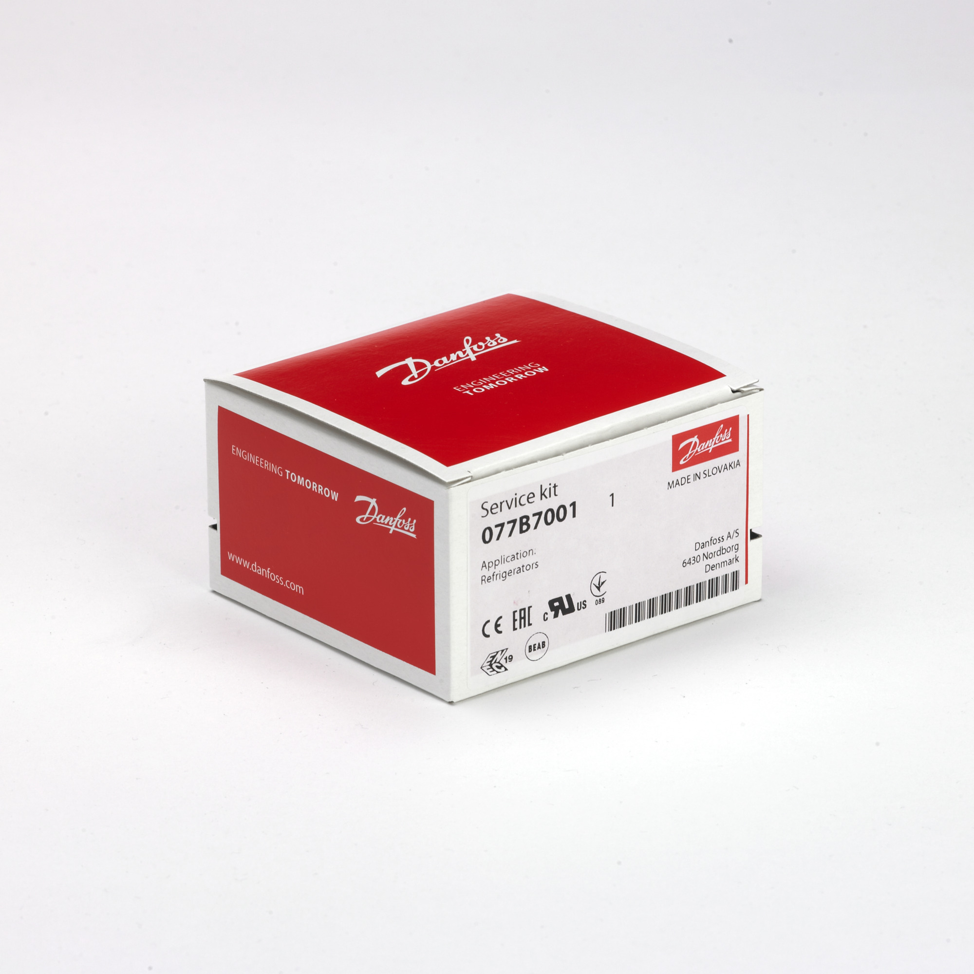 Danfoss Сервисные термостаты бытового и торгового применения 077B SERVICE THERMOSTAT NO. 8 077B7008  - Вид №4