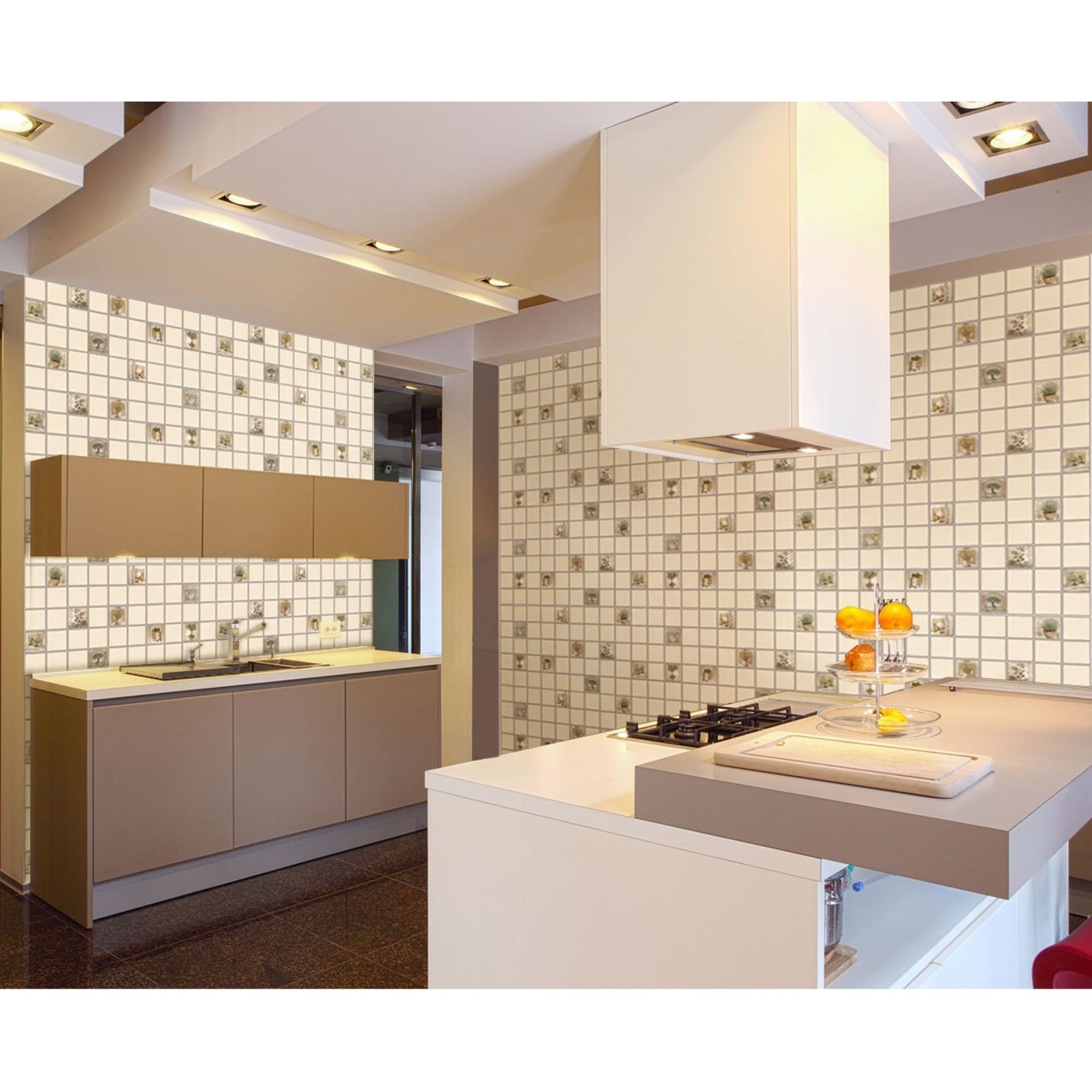 18496024 Панель ПВХ листовая 0.3 мм 960х485 мм Средиземноморье 0.47 м² Santreyd  - Вид №4