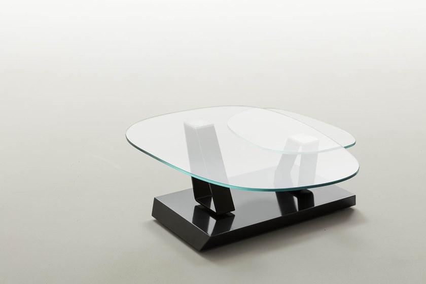 Ozzio Italia Низкий хрустальный стол  T056  - Вид №7