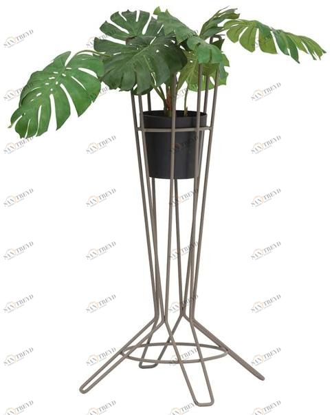 iSimar Высокий садовый горшок из оцинкованной стали Nostrum Isi 7229 / isi 7230