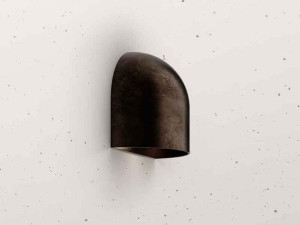 Латунная светодиодная наружная настенная лампа