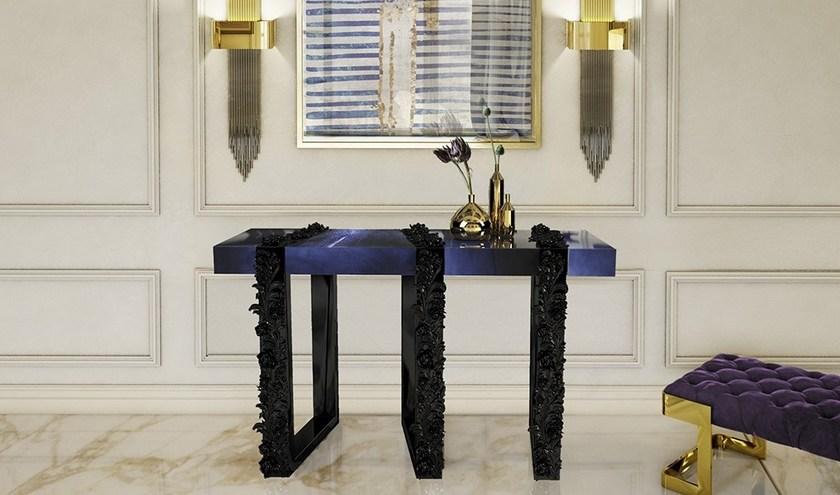 Malabar Лакированная прямоугольная деревянная консоль Figen sun-id-1478270 - Вид №4