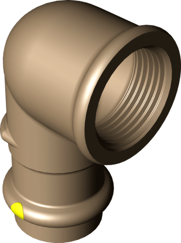 345 846 Модель 2614.2 Трубопроводные системы  Profipress G  Переходники/​переходные угольники Santreyd  - Вид №2