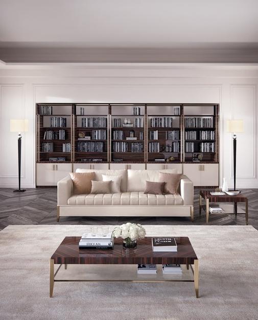 Capital Collection Низкий прямоугольный деревянный журнальный столик для гостиной sun-id-1407814 - Вид №1