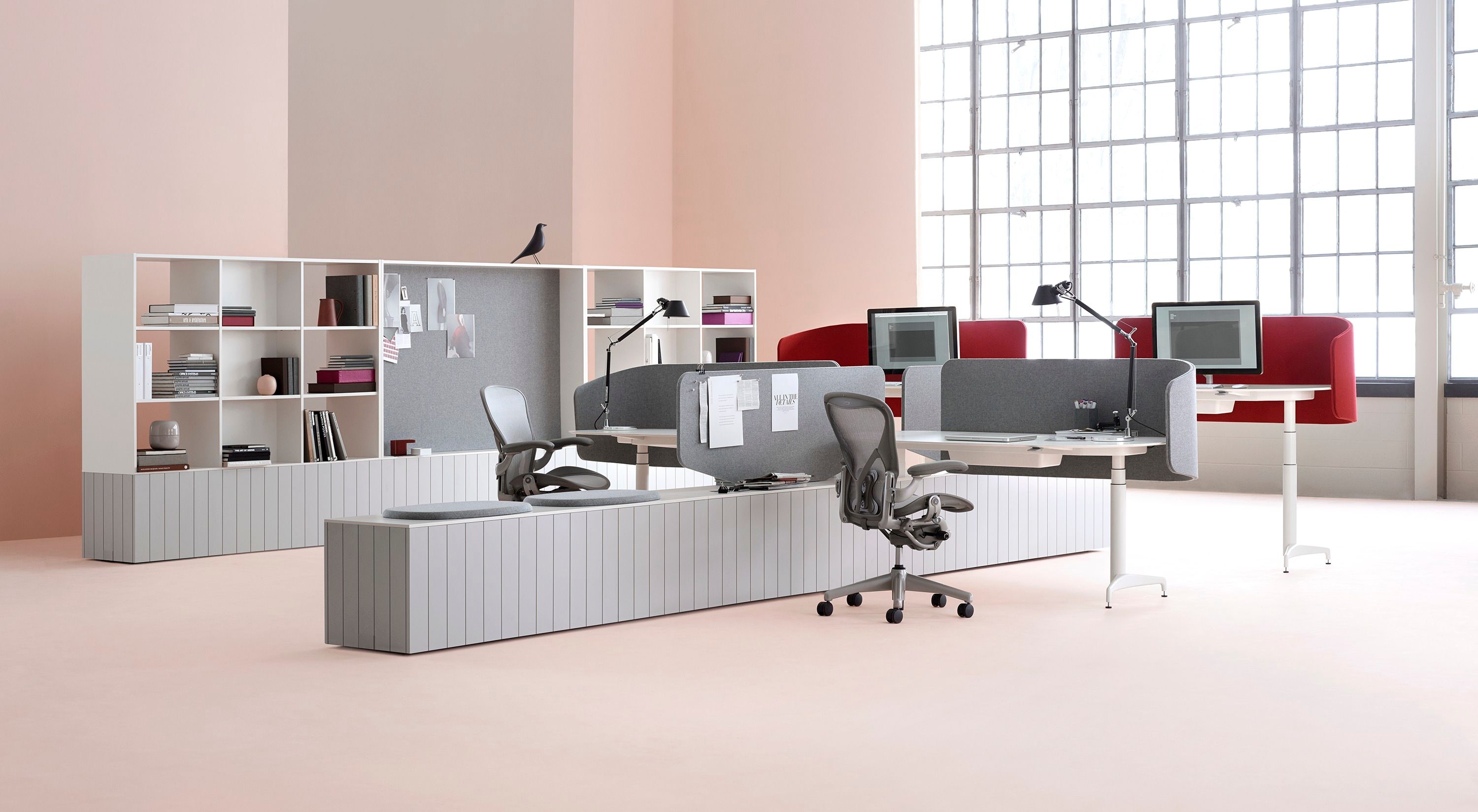 Мобильный офис высокий звукопоглощающий Herman Miller местный ARCH-00042410 - Вид №5