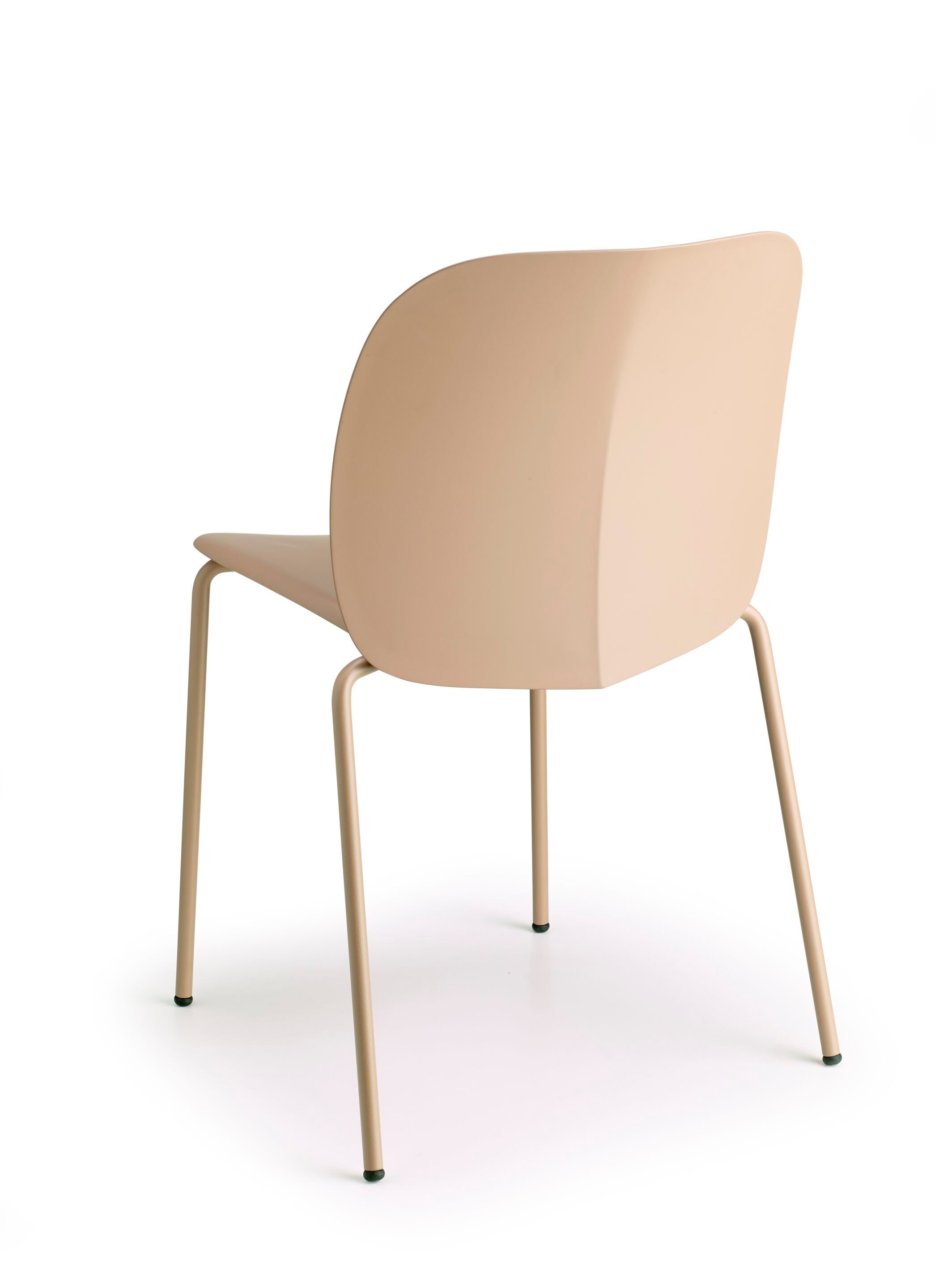 Рециркулированный пластиковый стул с металлическими ножками S-CAB Mentha ARCH-00141458 - Вид №1