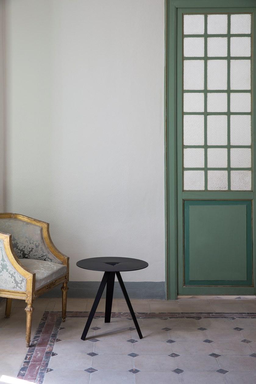 Kendo Mobiliario Круглый журнальный столик из лакированного металла sun-id-1353468 - Вид №2