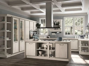 Cucine Lube Деревянная кухня с ручками Muratura