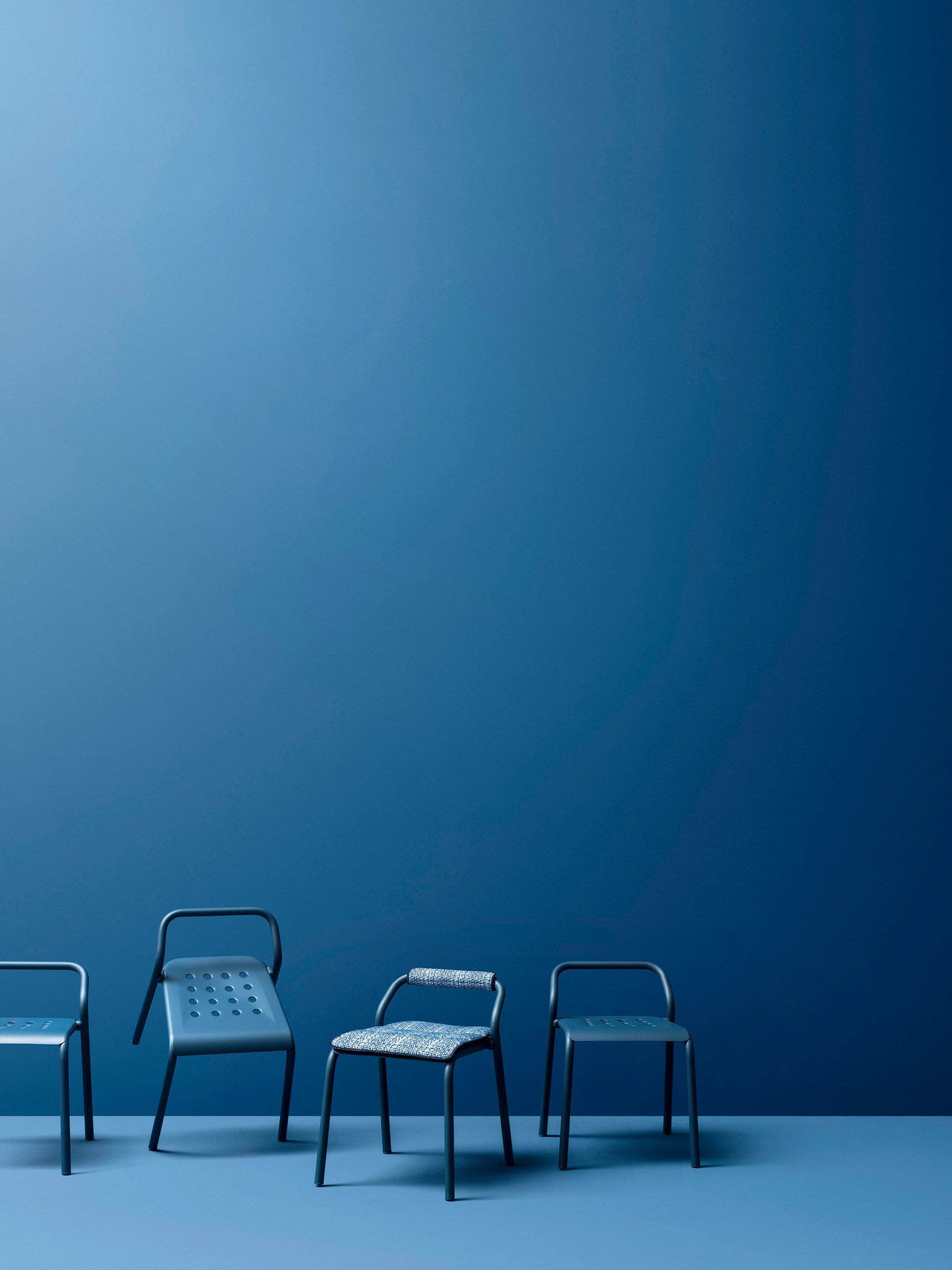 Алюминиевый штабелируемый садовый стул Varaschin ARCH-00130730 - Вид №2