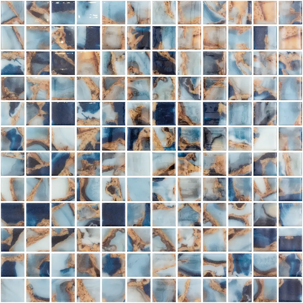 Мозаика Vulcano Mauna стекломасса 31.1x4.9 см цвет разноцветный 83681521 STLM-2021010 Santreyd Мозаика Onix - Вид №2