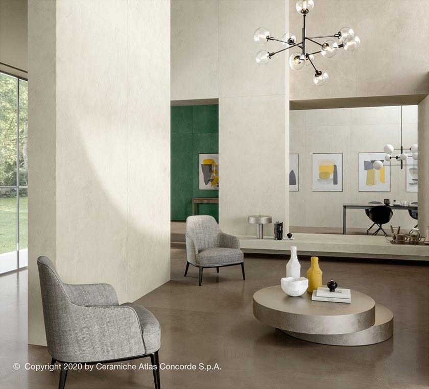 Atlas Concorde Белая плитка для стен с эффектом смолы Prism sun-id-1514355 - Вид №45