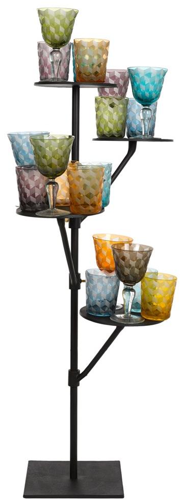 Pols Potten Набор пескоструйных бокалов для вина  140-230-111  - Вид №1