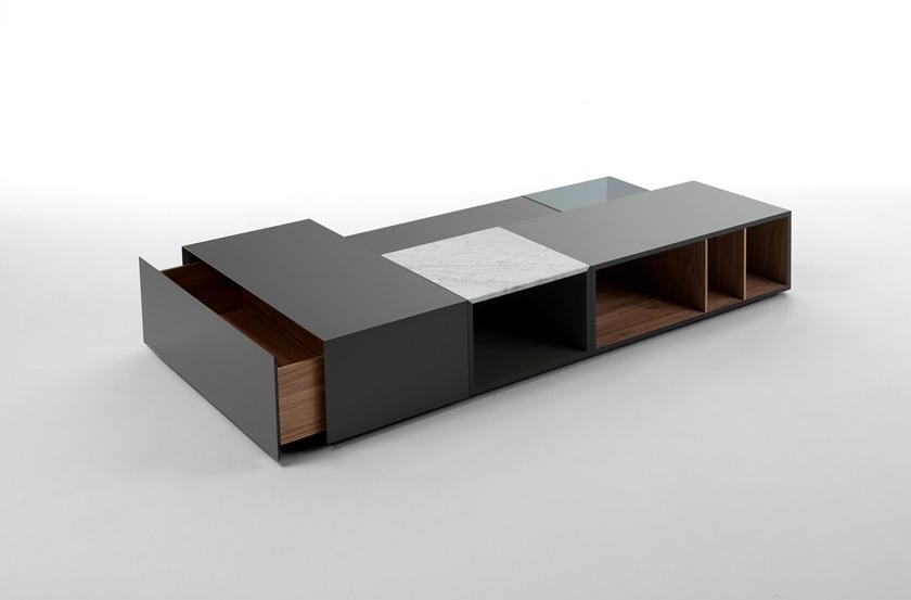 Kendo Mobiliario Лакированный прямоугольный журнальный столик из мдф sun-id-1371151 - Вид №7